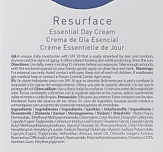 Fragrances, Perfumes, Cosmetics Moisturizing Day Face Cream - Farmasi Dr.C.Tuna Resurface Essential Day Cream