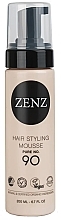 Fragrances, Perfumes, Cosmetics Hair Styling Mousse - Zenz Organic Pure No. 90 Hair Styling Mousse