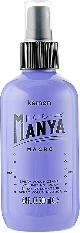 Volume Hair Spray - Kemon ?Hair Manya Macro — photo N1