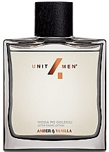 After Shave Lotion - Unit4Men Amber&Vanilla After Shave Lotion — photo N7