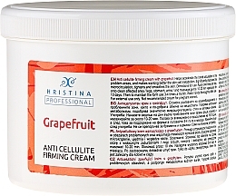 Fragrances, Perfumes, Cosmetics Anti-Cellulite Grapefruit Cream - Hristina Professional Anti Cellulite Firming Cream