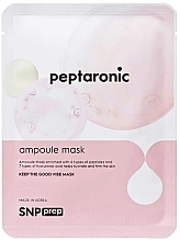 Fragrances, Perfumes, Cosmetics Moisturizing Sheet Mask with Peptides - SNP Prep Peptaronic Ampoule Mask