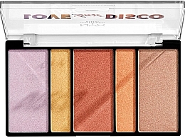 Highlighter Palette - Nyx Professional Makeup Love Lust Disco — photo N1