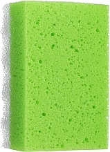 Square Bath Sponge, large, green - LULA — photo N1