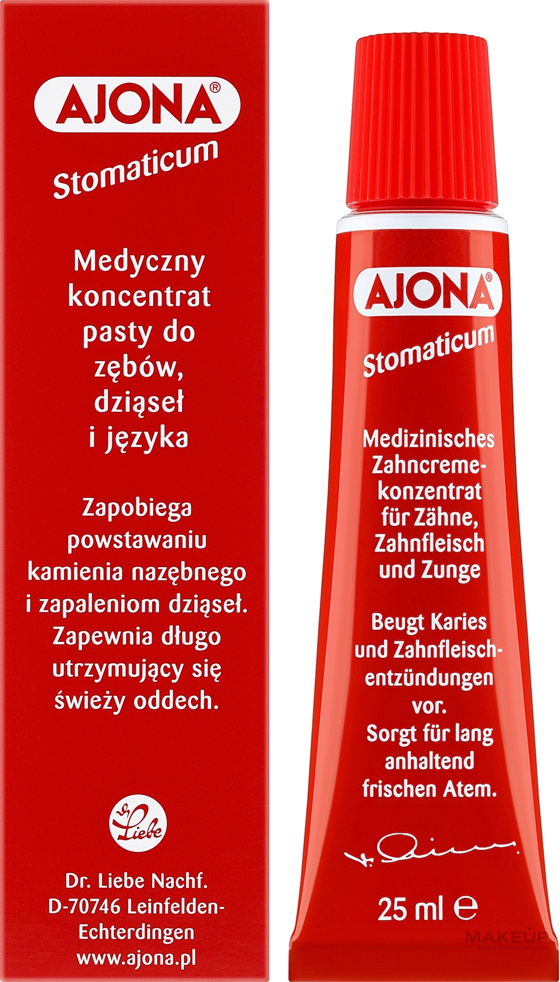 Toothpaste Concentrate - Ajona — photo 25 ml