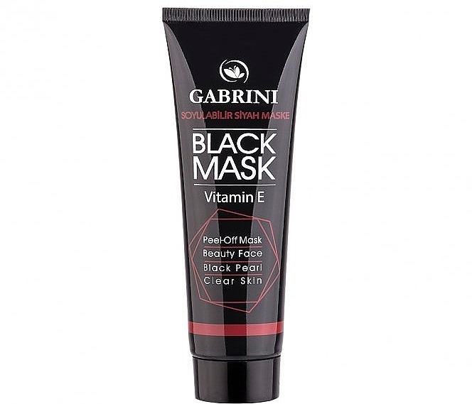 Anti-Blackheads Face Mask - Gabrini Black Mask — photo N1