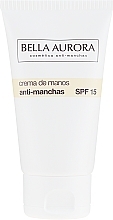 Anti-Pigmentation Hand Cream - Bella Aurora M7 Anti Dark Spots Hand Cream SPF15 — photo N2