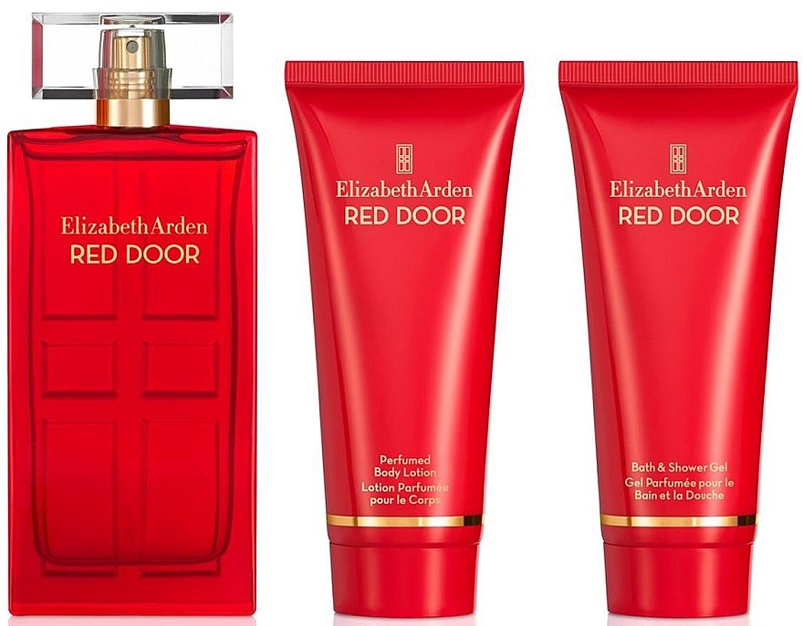 Elizabeth Arden Red Door - Set (edt/100ml + b/lot/10ml + sh/gel/100ml) — photo N2