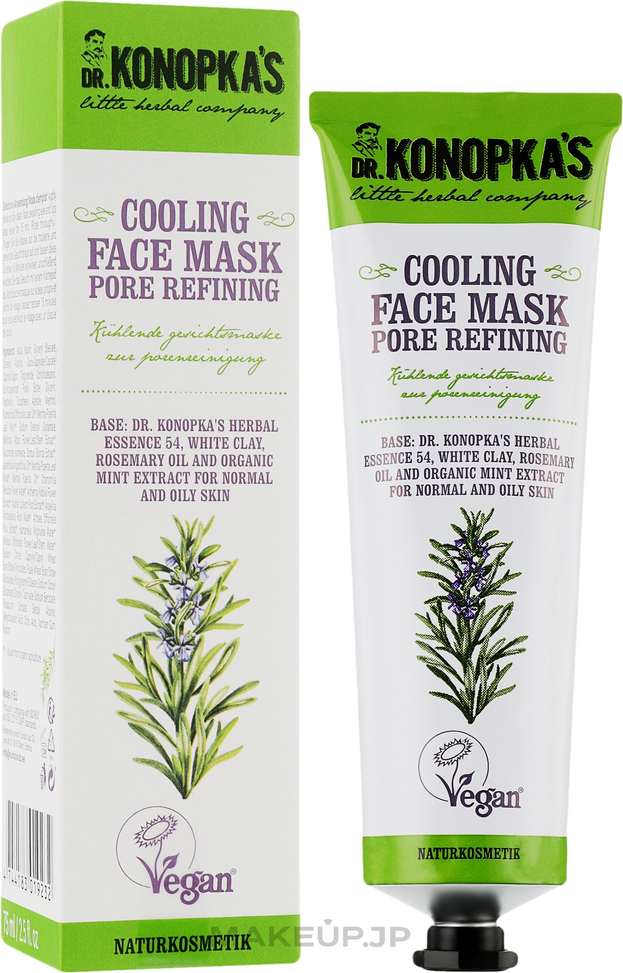 Cooling Pore Tightening Face Mask - Dr. Konopka's Cooling Face Pore Refining Mask — photo 75 ml