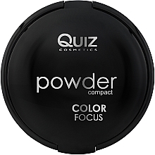 Fragrances, Perfumes, Cosmetics Compact Powder with Mirror - Quiz Cosmetics Color Focus Powder