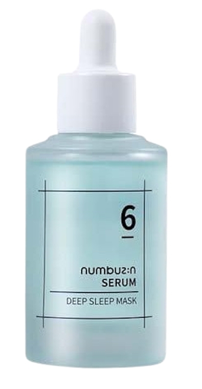 Night Face Mask - Numbuzin No.6 Deep Sleep Mask Serum — photo N1