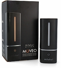 Fragrance Diffuser, black - Millefiori Milano Moveo Portable Fragrance Diffuser Black — photo N1