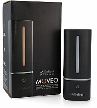 Fragrances, Perfumes, Cosmetics Fragrance Diffuser, black - Millefiori Milano Moveo Portable Fragrance Diffuser Black