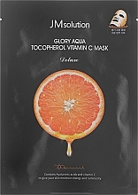 Fragrances, Perfumes, Cosmetics Vitamin Glow Sheet Mask - JMsolution Glory Aqua Tocopherol Vitamin C Mask