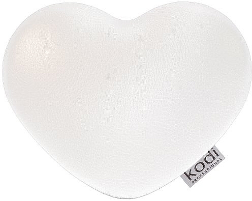 Heart-Shaped Manicure Hand Rest, Ivory - Kodi Professional — photo N1