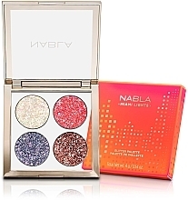 Fragrances, Perfumes, Cosmetics Eyeshadow Palette - Nabla Miami Lights Collection Glitter Palette