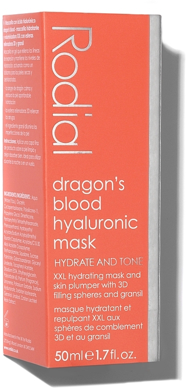 Hyaluronic Mask - Rodial Dragon's Blood Hyaluronic Mask — photo N3