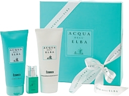 Acqua Dell Elba Essenza Men - Set (edp/mini/15ml + b/cr/200ml+ sh/gel/200ml) — photo N1