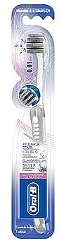 Toothbrush, 0.01mm - Oral-B Ultra Thin Toothbrush Silver — photo N1