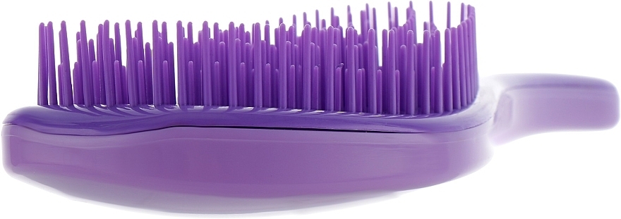 Detangling Mini Hair Brush "Lavender", purple - Laskovaya — photo N3