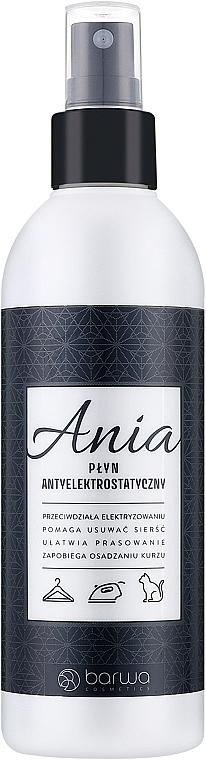 Anti-Static Electricity Hair Spray - Barwa Ania — photo N1