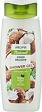 Coconut Shower Gel - Aroma Coco Delight Moisturizing Body Wash — photo N1