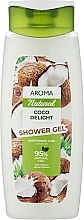 Fragrances, Perfumes, Cosmetics Coconut Shower Gel - Aroma Coco Delight Moisturizing Body Wash