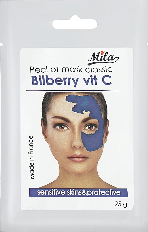 Blueberry & Vitamin C Alginate Mask - Mila bilberry mask — photo N5