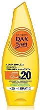 Fragrances, Perfumes, Cosmetics Sunscreen Emulsion - Dax Sun SPF 20 Protective Emulsion Cocoa Butter + Argan Oil 