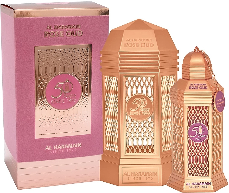 Al Haramain Perfumes Rose Oud - Eau de Parfum — photo N1