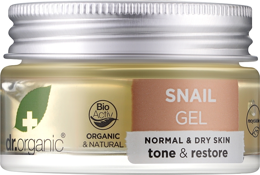 Snail Face & Body Gel - Dr. Organic Bioactive Skincare Snail Gel — photo N1