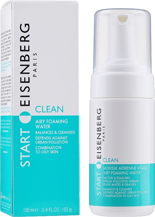 Cleansing Face Mousse - Jose Eisenberg Clean Airy Foaming Water — photo N2