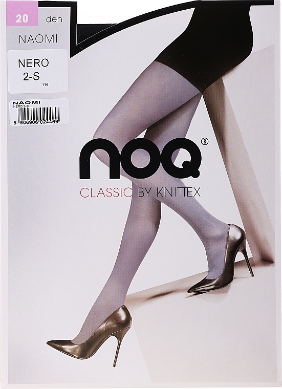 Women Tights "Naomi " 20 Den, nero - Knittex — photo N1