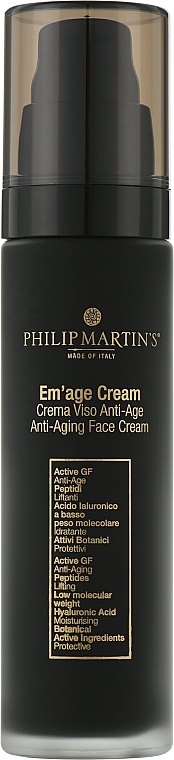 Face & Décolleté Cream - Philip Martin's Em'age Anti-age Face Cream — photo N1