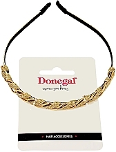 Hair Hoop with Decorative Golden Chain - Donegal FA-5838 — photo N5