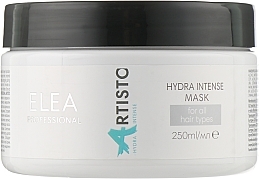 Intensive Moisturizing Mask for Dry Hair - Elea Professional Artisto Hydra Intense Mask — photo N1