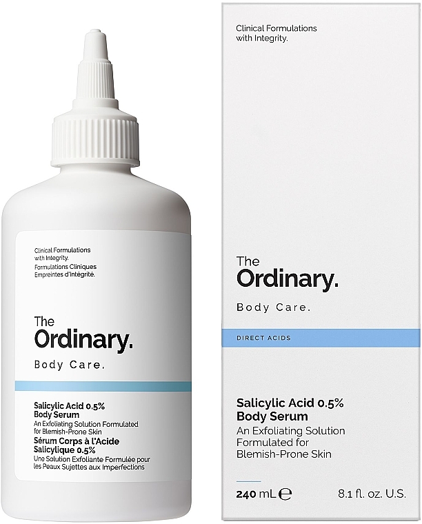 Exfoliating Body Serum - The Ordinary Salicylic Acid 0.5% Body Serum — photo N1