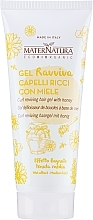 Fragrances, Perfumes, Cosmetics Hair Styling Honey Fluid Gel for Curly Hair - MaterNatura Curl Reviving Hair Gel With Honey (tube)