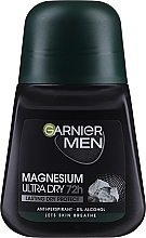 Fragrances, Perfumes, Cosmetics Roll-On Deodorant - Garnier Men Mineral Magnesium Ultra-Dry Anti-Perspirant Roll-On