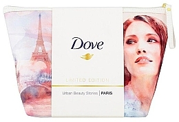 Fragrances, Perfumes, Cosmetics Set - Dove Timeless Beauty Paris (sh/gel/250ml + soap/100g + deo/150ml + bag)