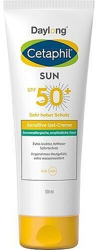 Sunscreen Gel Cream for Sensitive Skin SPF50+ - Daylong Cetaphil Sensitive SPF50+ — photo N1