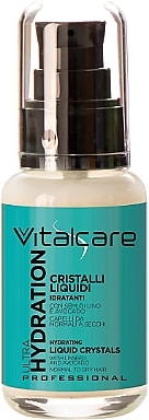 Liquid Hair Crystals with Flax Seed & Avocado Oil - Vitalcare Professional Ultra Hydration Cristalli Liquidi — photo N1