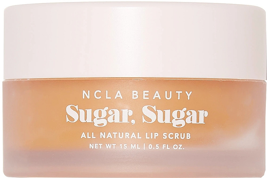 Peach Lip Scrub - NCLA Beauty Sugar, Sugar Peach Lip Scrub — photo N2