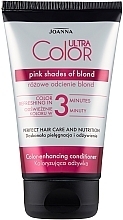 Tinted Hair Conditioner - Joanna Ultra Color System Pink Shades Of Blond — photo N1