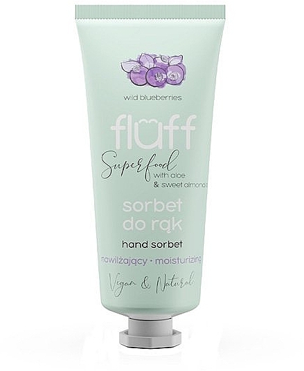 Moisturizing Hand Cream "Wild Berries" - Fluff Hand Sorbet — photo N1