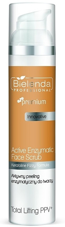 Enzyme Face Peeling - Bielenda Professional Premium Total Lifting PPV+ Enzymatic Active Face Peeling — photo N1