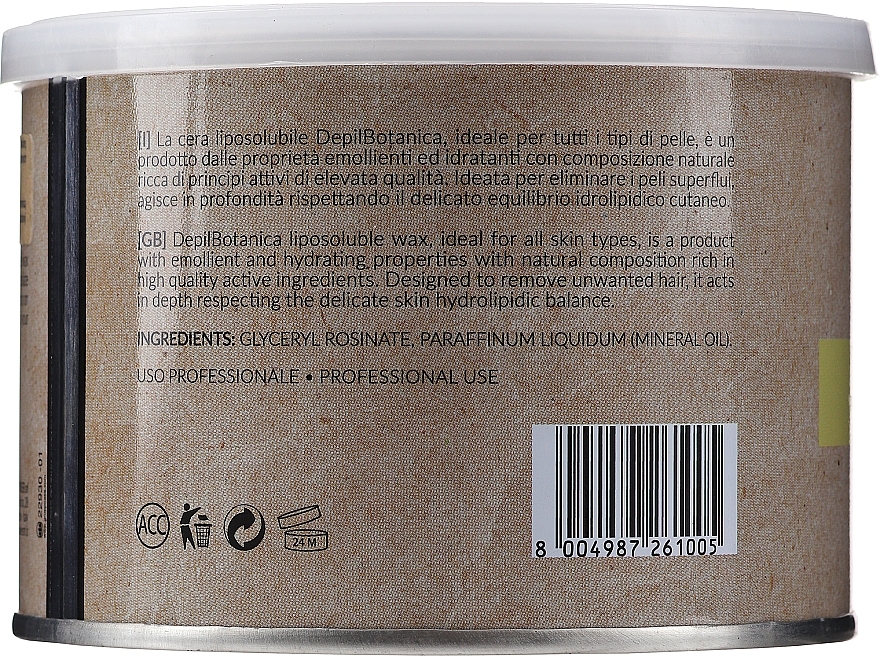 Depilatory Wax in Jar - Trico Botanica Depil Botanica Honey — photo N2