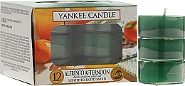 Fragrances, Perfumes, Cosmetics Tea Light Candles - Yankee Candle Alfresco Afternoon