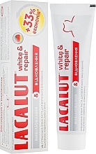 Whitening & Restoring Toothpaste +33% - Lacalut White & Repair — photo N2