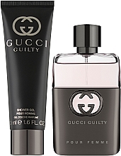 Gucci Guilty Pour Homme - Set (edp/50ml + sh/gel/50ml)  — photo N2